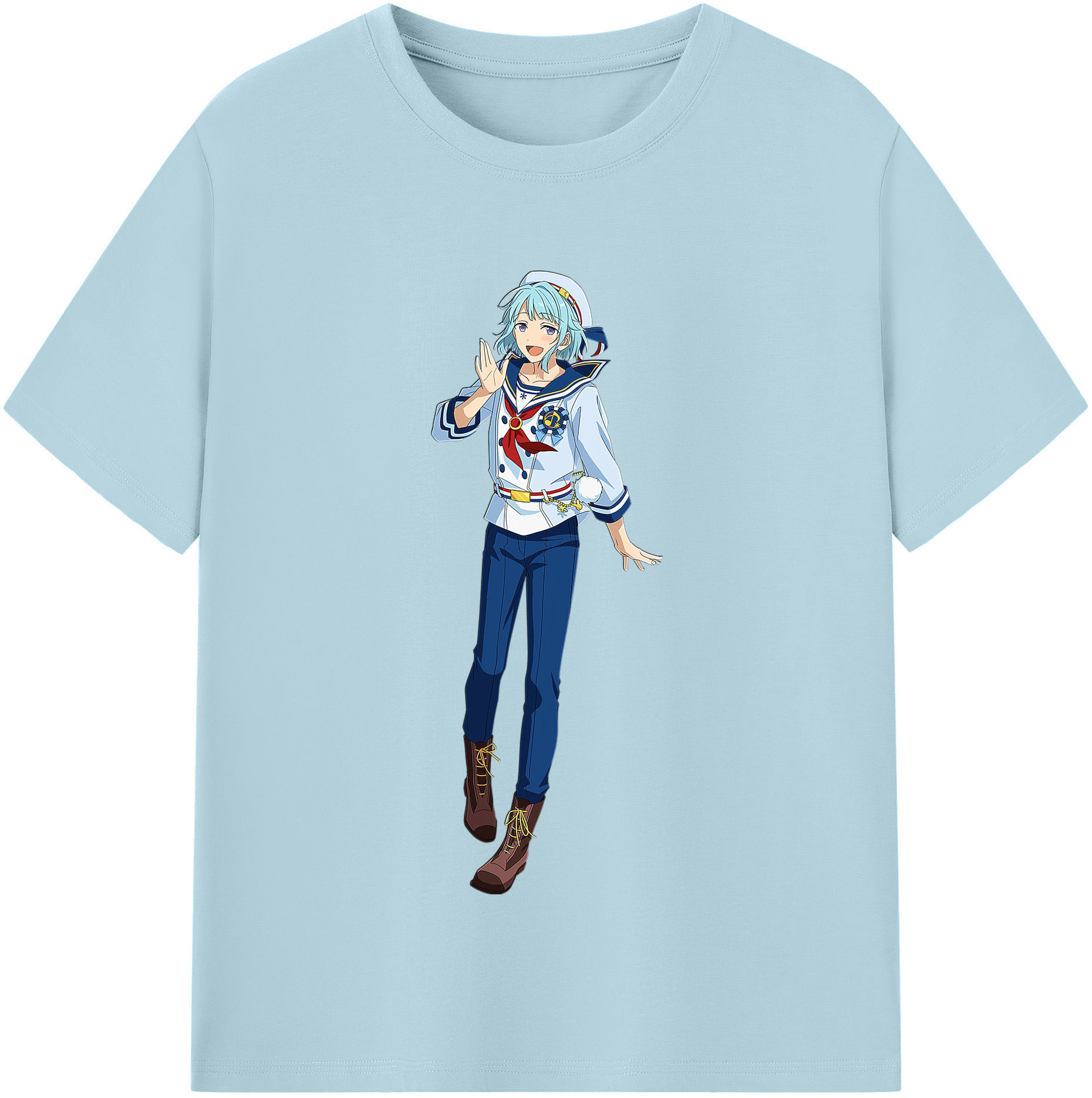 （画像用） あんさんぶるスターズ! Ensemble Stars 綿100％半袖Tシャツ（フロントプリント）